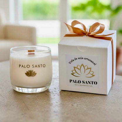 ❥ Vela aroma a Palo Santo ✨