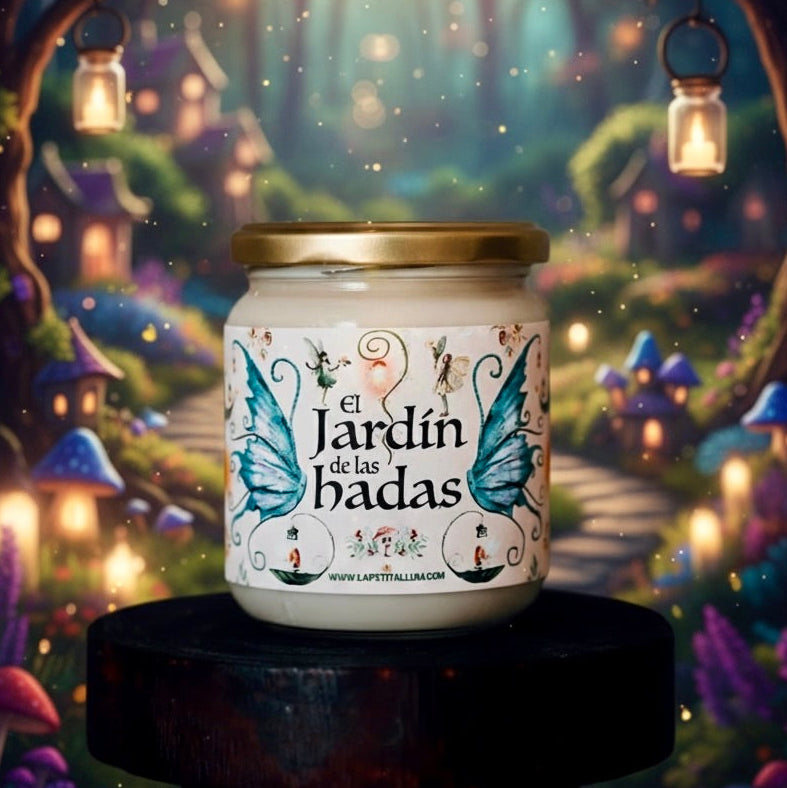 ❥ Vela "El jardín de las hadas" 🧚‍♀️