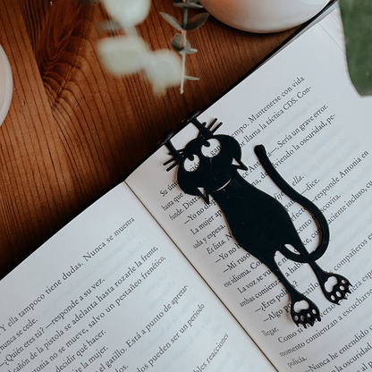 ❥ Marcapáginas gato