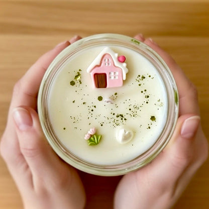 ❥ Vela de soja, “My sweet home” 🏠