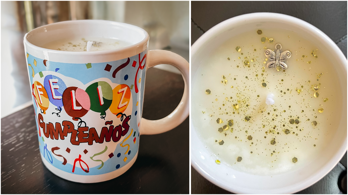 ❥ Una vela, una taza, una nueva historia, una segunda oportunidad. ♻️