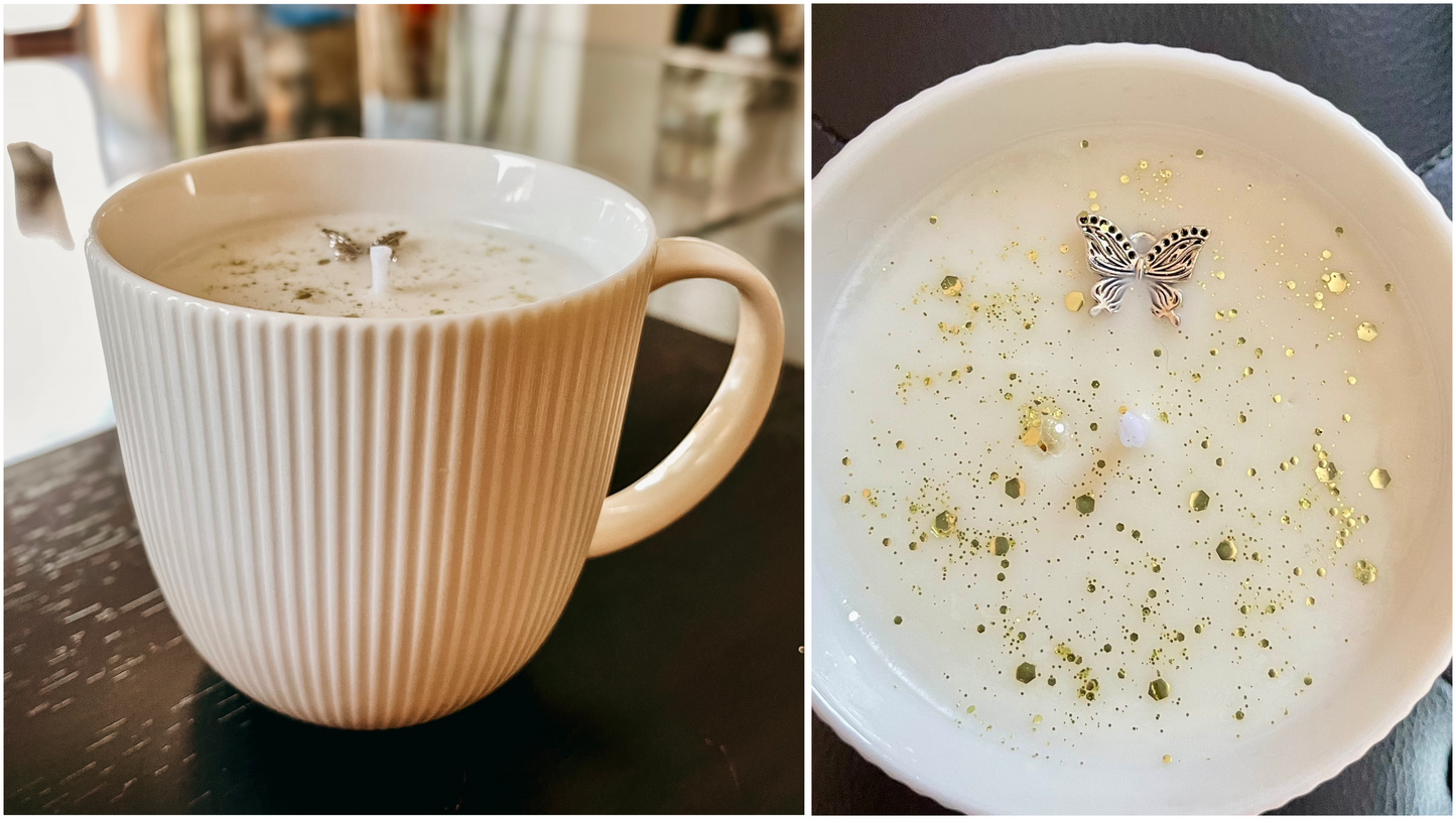 ❥ Una vela, una taza, una nueva historia, una segunda oportunidad. ♻️
