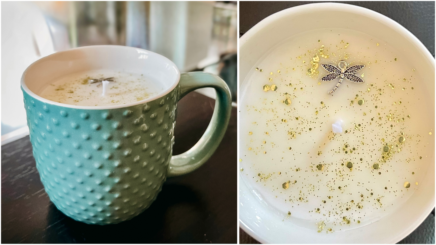 ❥ Una vela, una taza, una nueva historia, una segunda oportunidad. ♻️