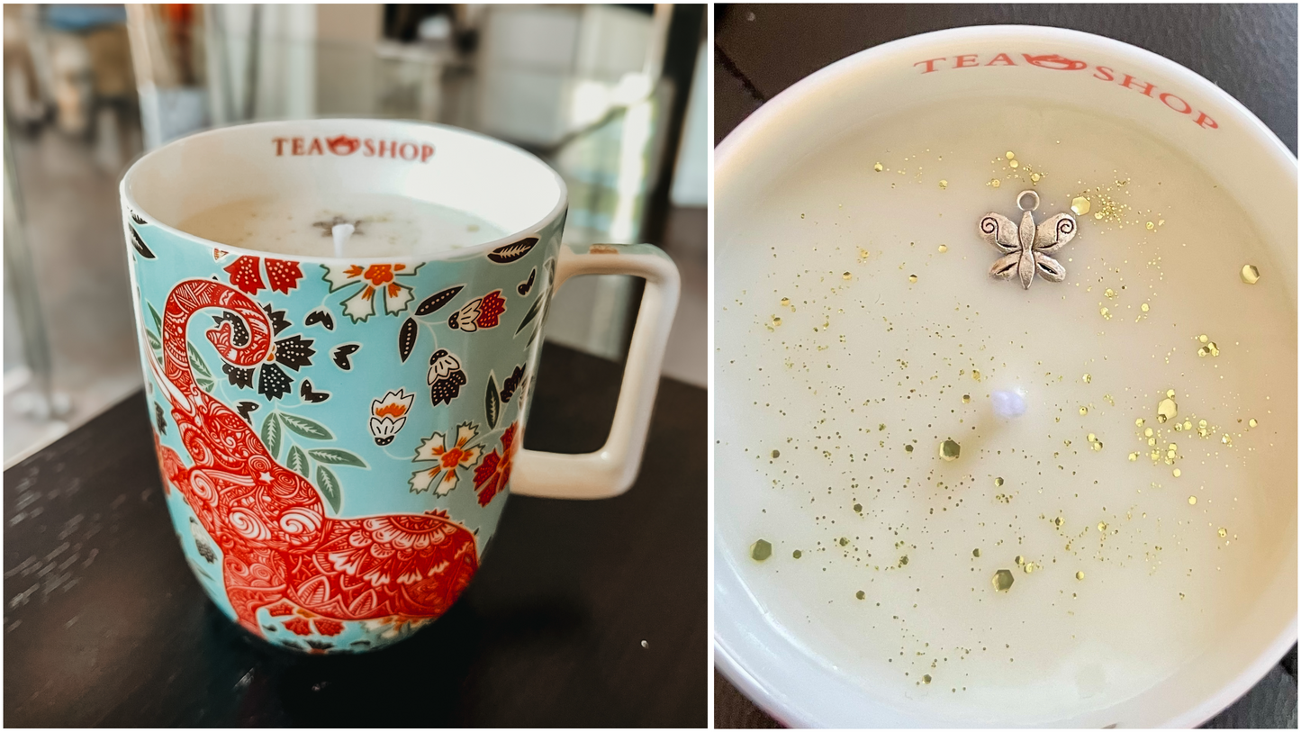 ❥ Una vela, una taza, una nueva historia, una segunda oportunidad. ♻️