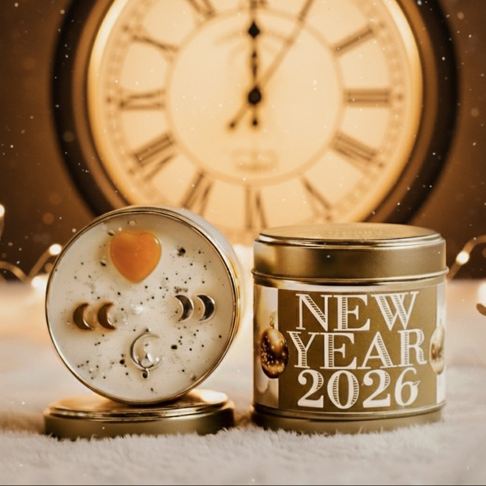 ❥  ¡Vela fin de año con ritual “de la buena suerte”! 💫💛