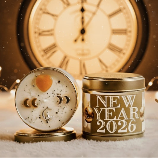 ❥  ¡Vela fin de año con ritual “de la buena suerte”! 💫💛