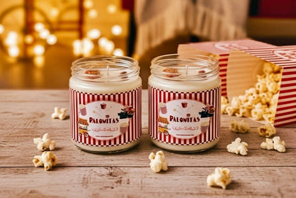 ❥ Vela aroma "Palomitas de maíz" 🍿