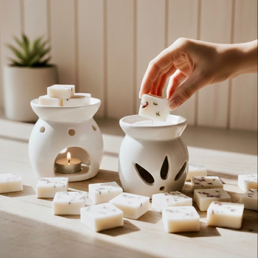 ❥Cire fondante "Fraise et Crème" 🍓❤