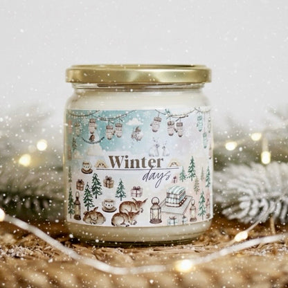 ❥ Vela "WINTER DAYS" 🌲