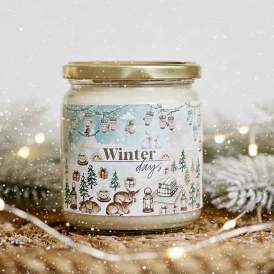 ❥ Vela "WINTER DAYS" 🌲
