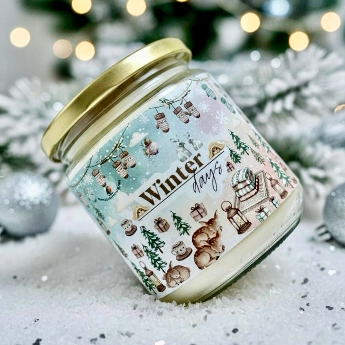 ❥ Vela "WINTER DAYS" 🌲