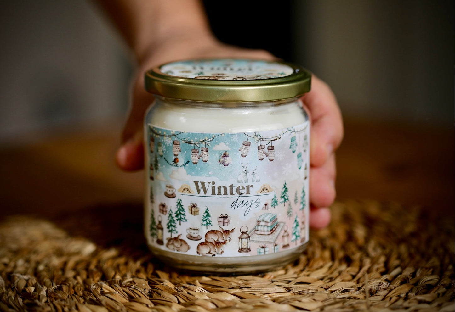 ❥ Vela "WINTER DAYS" 🌲