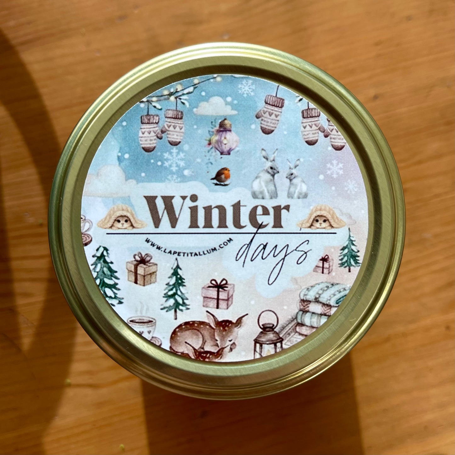 ❥ Vela "WINTER DAYS" 🌲