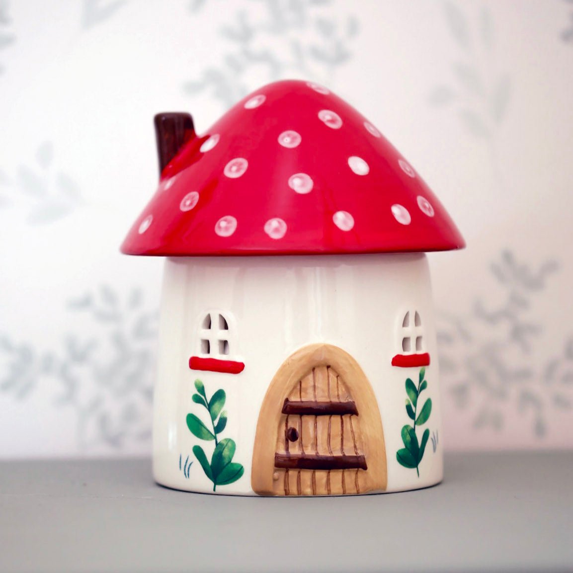 ❥ ¡ NOVEDAD! Quemador de esencias "Mushroom house" 🍄 - Edición limitada -