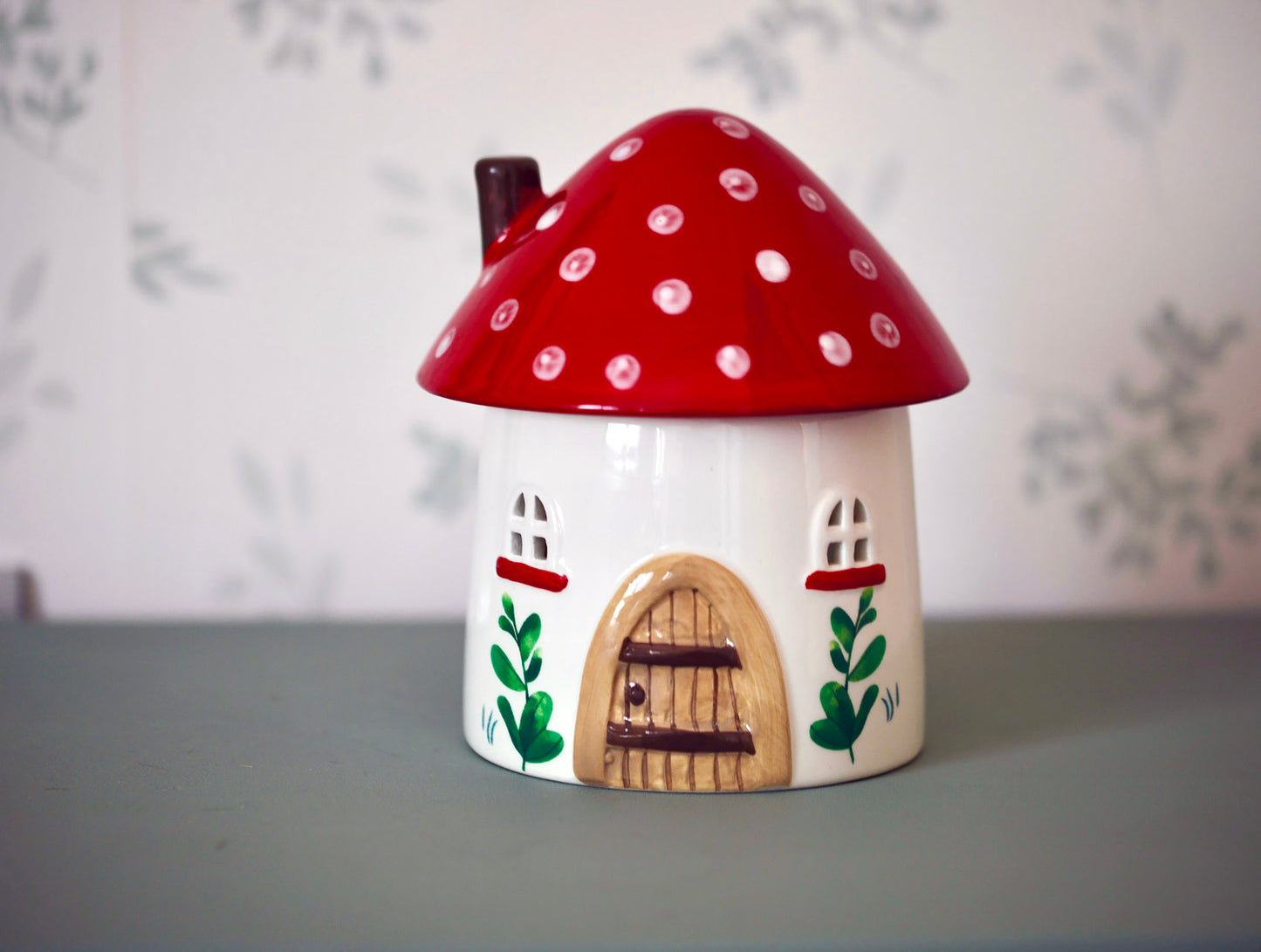 ❥ ¡ NOVEDAD! Quemador de esencias "Mushroom house" 🍄 - Edición limitada -