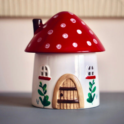 ❥ ¡ NOVEDAD! Quemador de esencias "Mushroom house" 🍄 - Edición limitada -