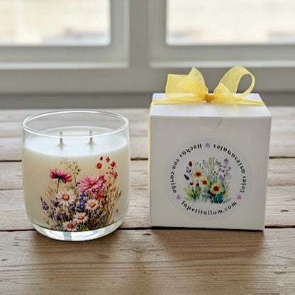 ❥ Vela soja, aroma a flor de azahar - NUEVO- (Poco stock)
