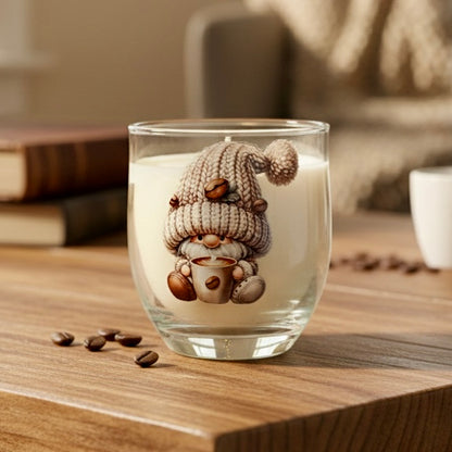 ❥ Vela aroma café en vaso reciclado ♻️