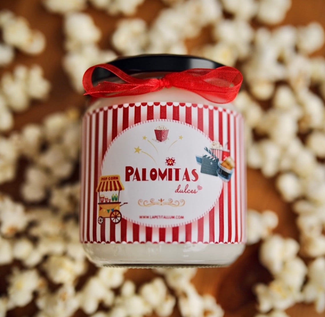 ❥ Bougie parfumée "Popcorn" 🍿