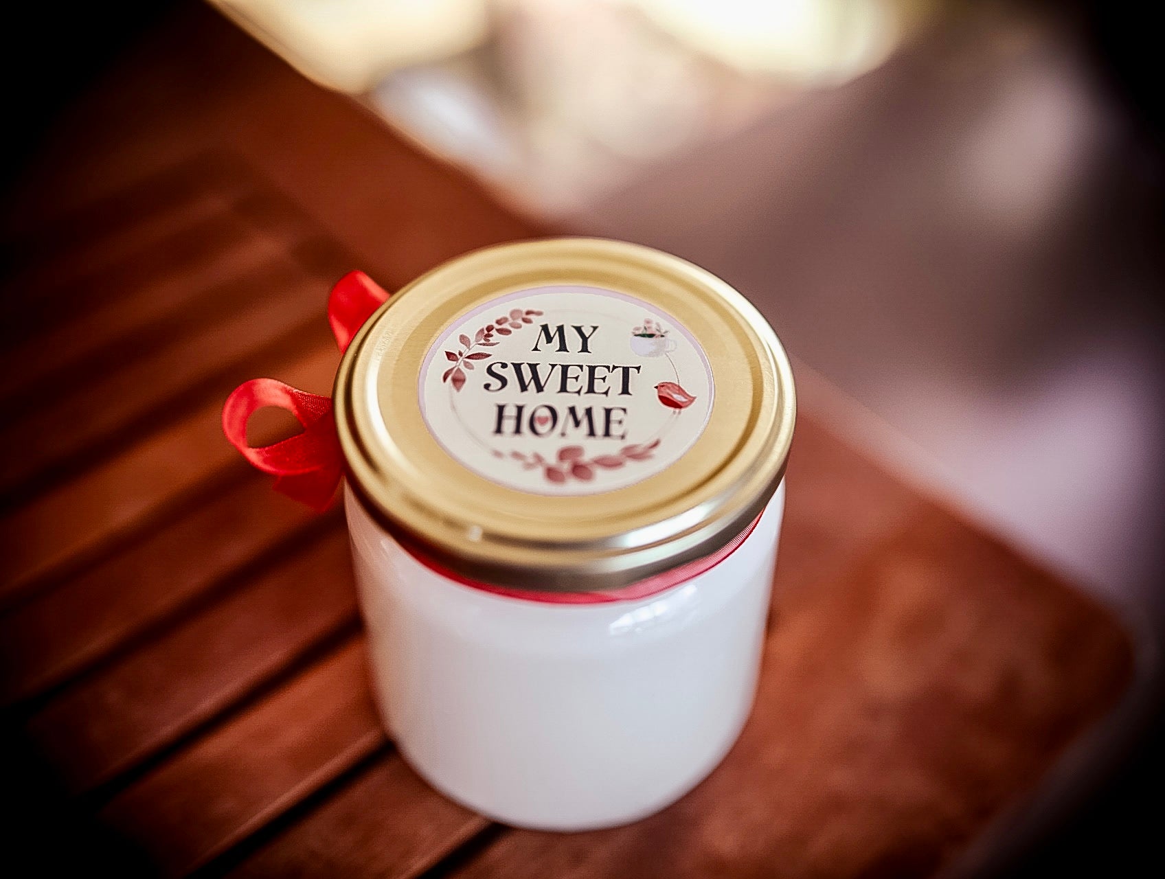 ❥ Vela de soja, “My sweet home” 🏠