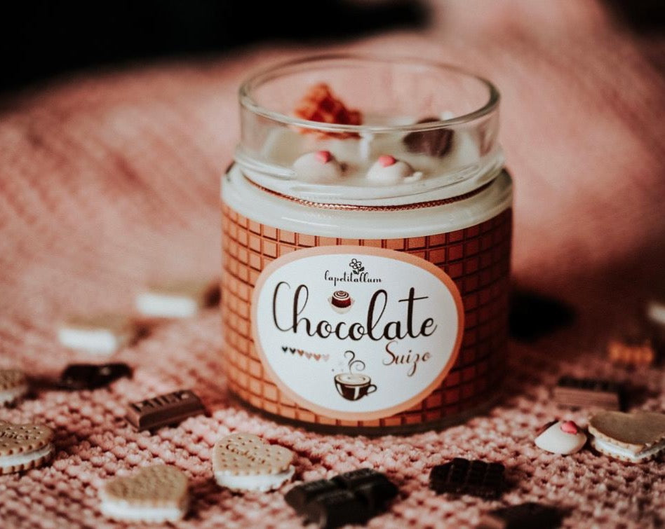 ❥ Vela aroma "Chocolate" 🍫