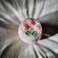 ❥ Vela floral en vaso decorativo 🌸 (Nuevo)